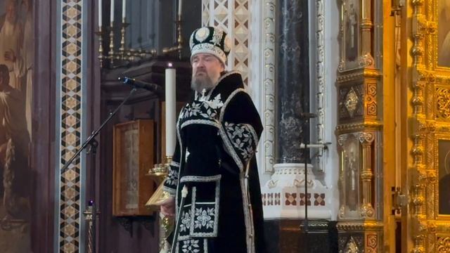 Проповедь митрополита Григория (Петрова) в Великий Понедельник Страстной седмицы