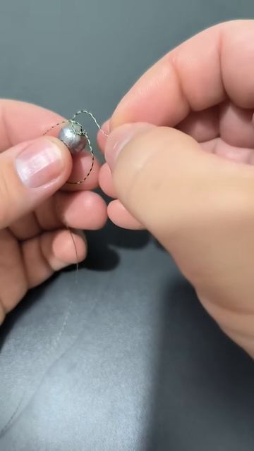 Как привязать рыболовный грузик