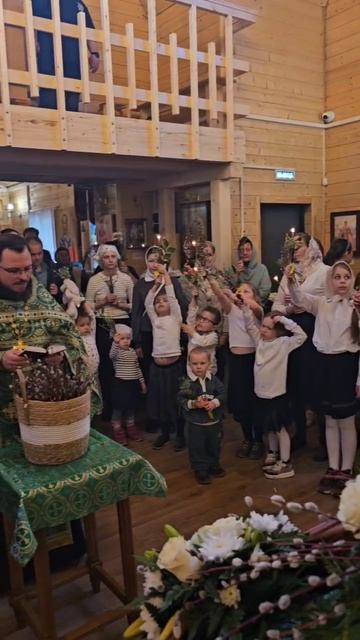 Лазарева суббота. Вход Господень в Иерусалим.