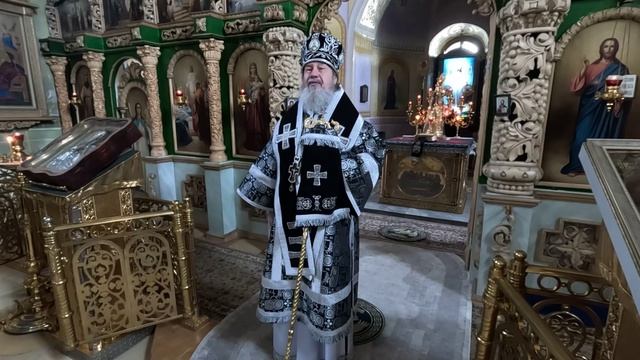 Проповедь епископа Максима в Великий Понедельник