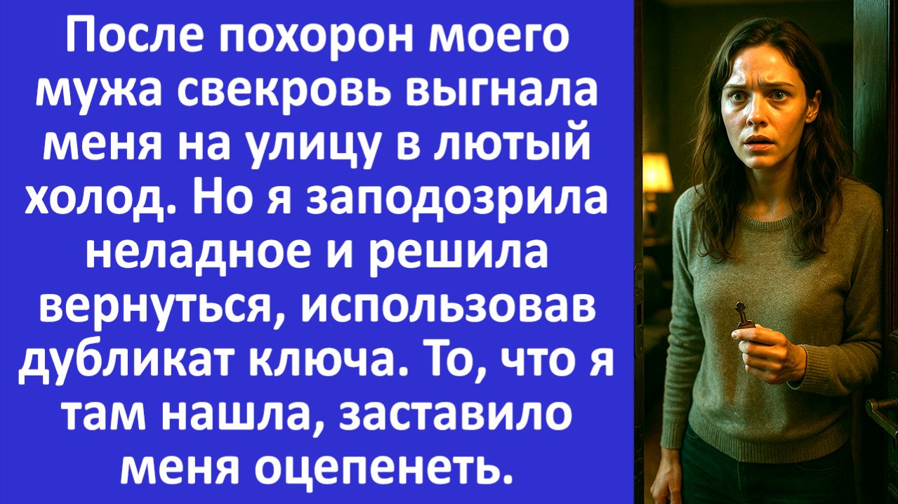 Истории из жизни | После похорон моего мужа свекровь выгнала | Аудио рассказы | Жизненные истории