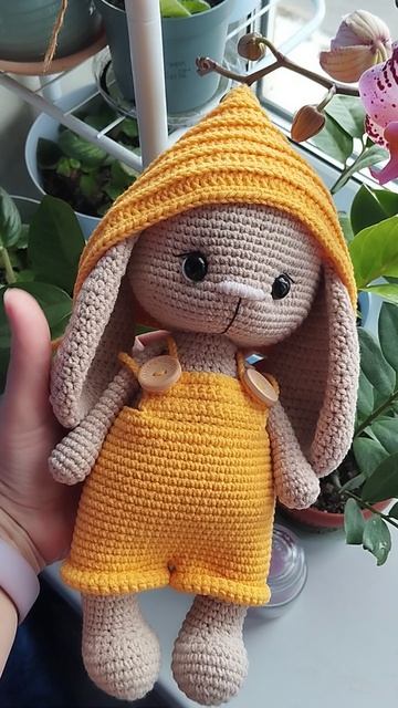 Вязаная игрушка ручной работы. Амигуруми