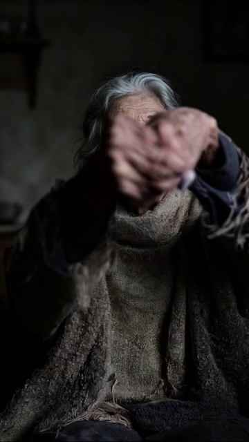 Сила мудрости: портрет пожилой женщины #мудрость #жизнь #портрет