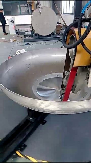 Оборудование для внутренней  шлифовки и полировки днищ емкостей, резервуаров и полусфер