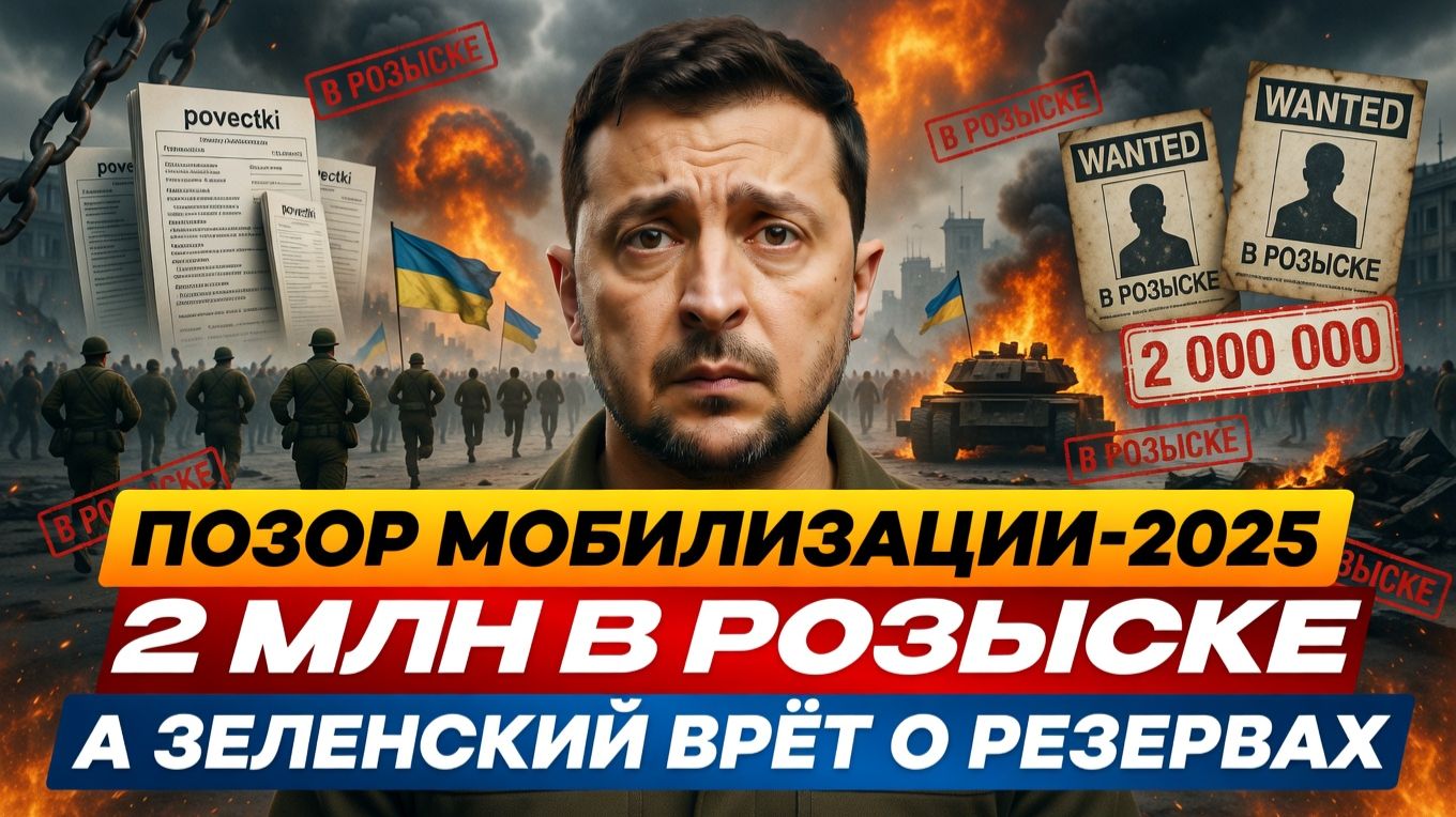 ПОЧЕМУ ВСУ РАЗВАЛЯТСЯ ЧЕРЕЗ 2 ГОДА, А НЕ 10? Главная ложь Зеленского о мобилизации