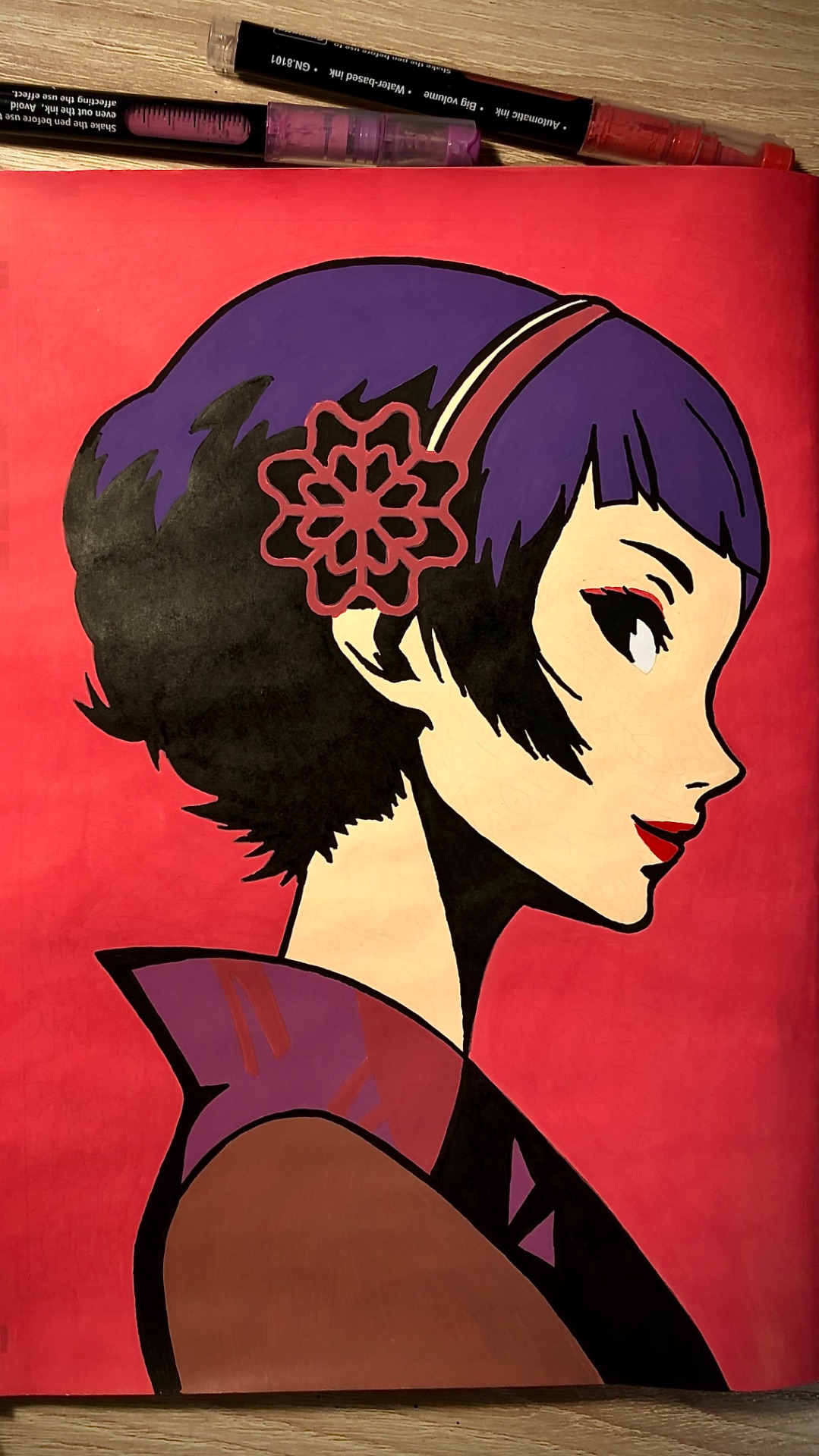 Coloriages Mysteres - “Manga”, page 1 «Удивитетельная манга» стр.1