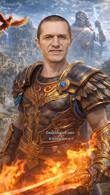 По мотивам игры Immortals Fenyx Rising .Придумал я создал ии