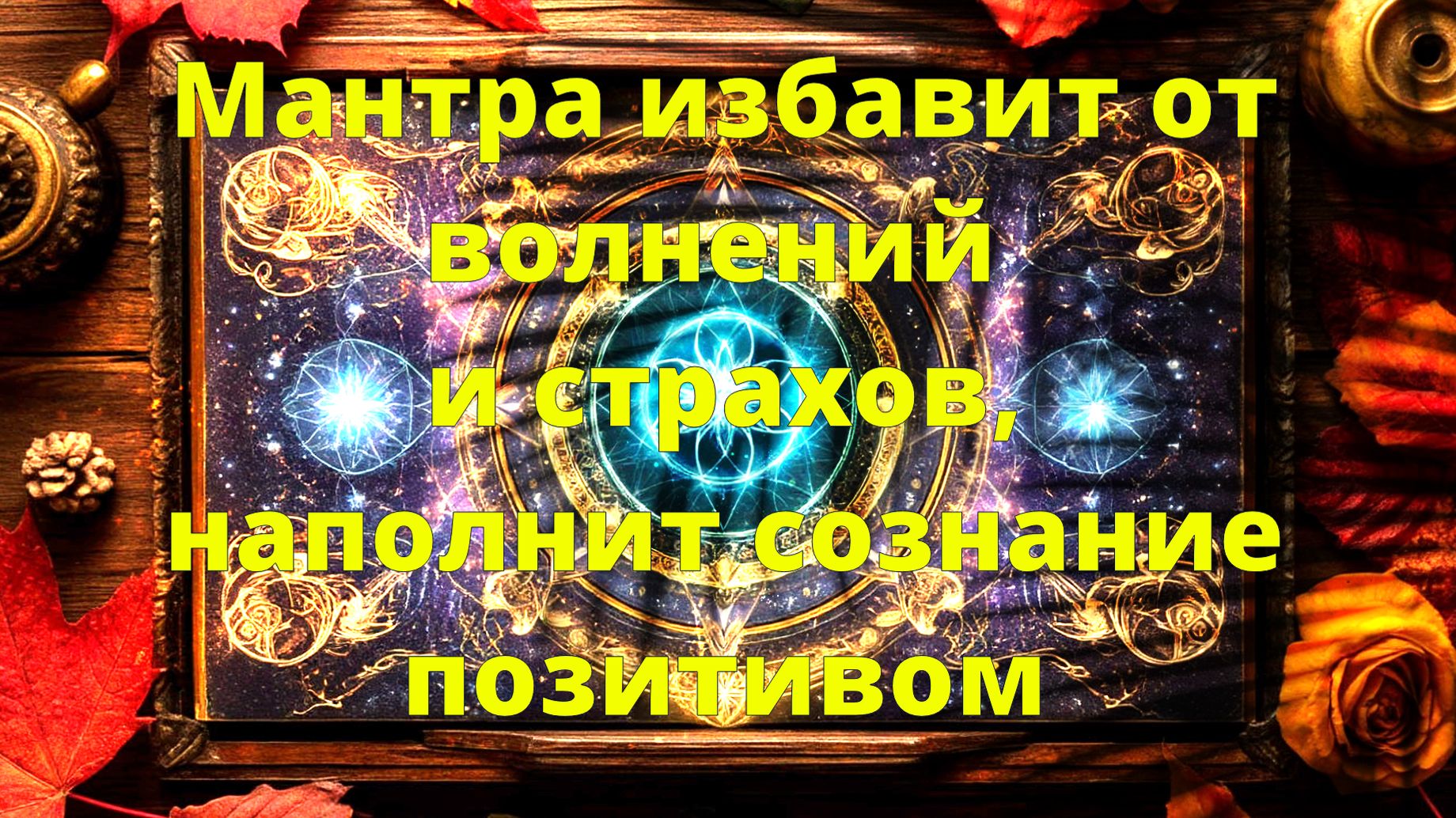 Мантра избавит от волнений и страхов, наполнит сознание позитивом