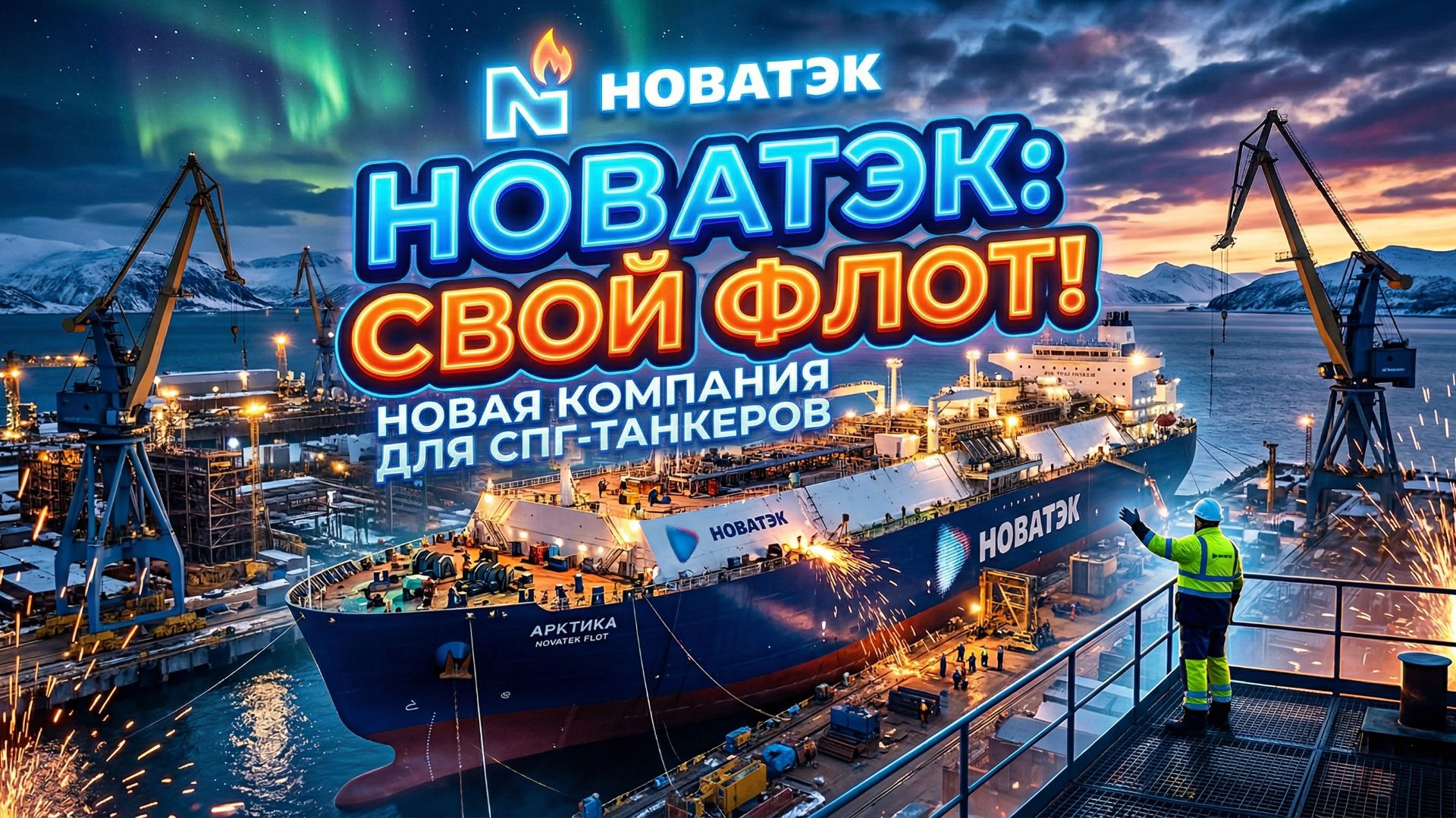 НОВАТЭК запускает собственное судостроение: детали и планы