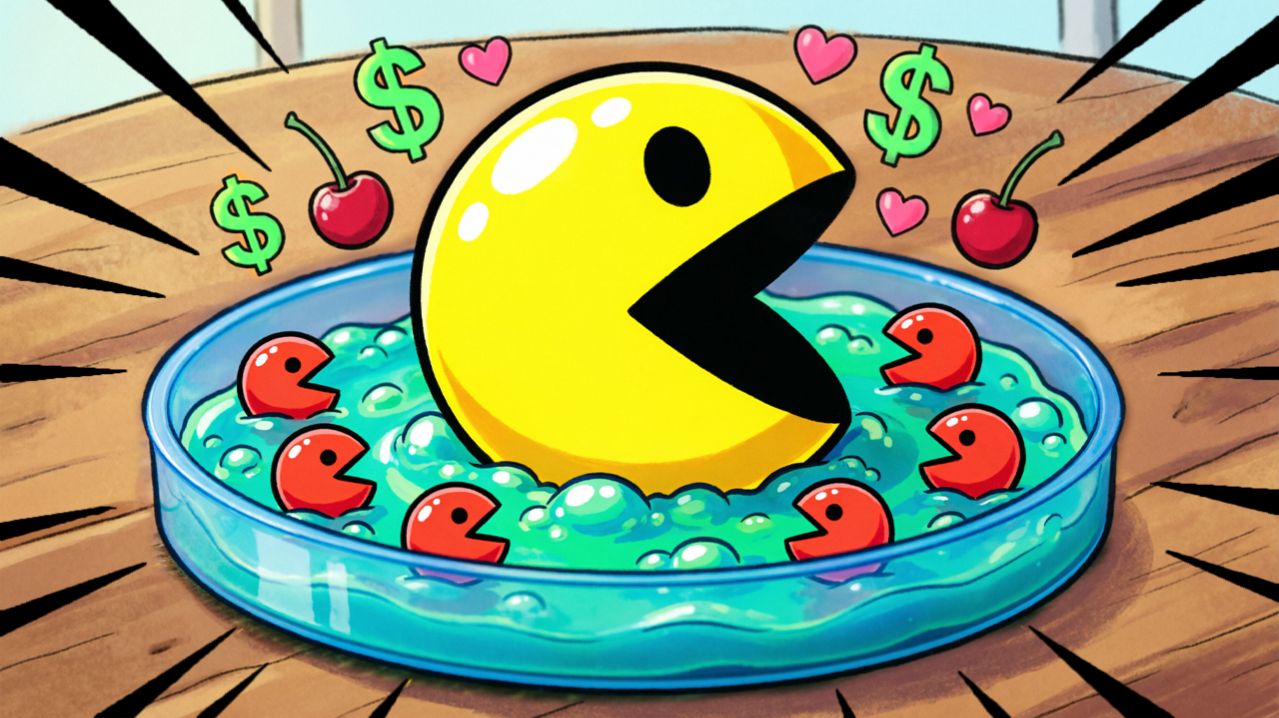 РАЗМНОЖАЮ ПАКМАНОВ И ВСЁ РАДИ ДЕНЕГ!