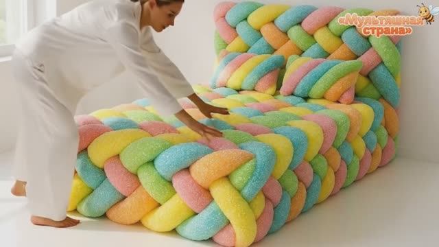 Огромный выбор кроватей! АСМР для сна. ИИ-анимация.