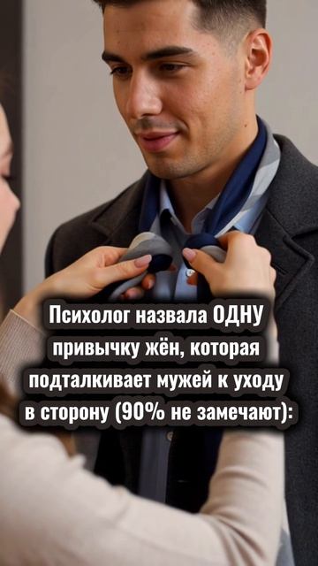 Психолог назвала ОДНУ привычку жён, которая подталкивает мужей к уходу в сторону (90% не замечают):