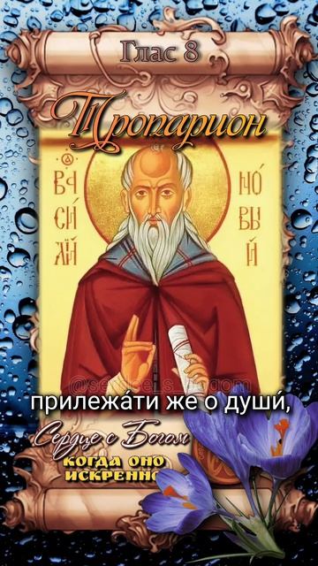 8 апреля Преподобный Василий Новый (ок.944г)