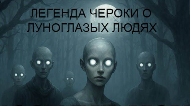 Легенда Чероки о Луноглазых Людях