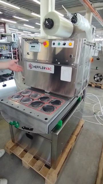 Роторный запайщик промышленного габарита на 8 лотков ф 115 мм