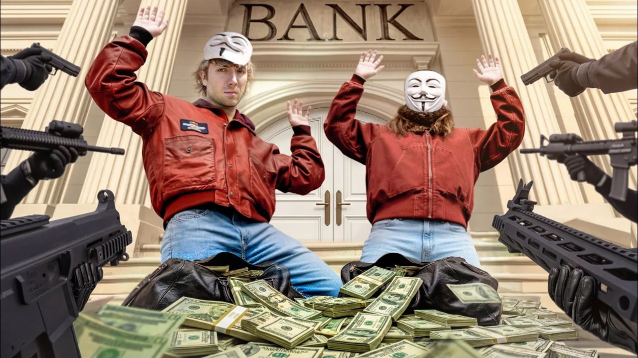 Я УБЕДИЛ НЕЗНАКОМЦА ОГРАБИТЬ БАНК