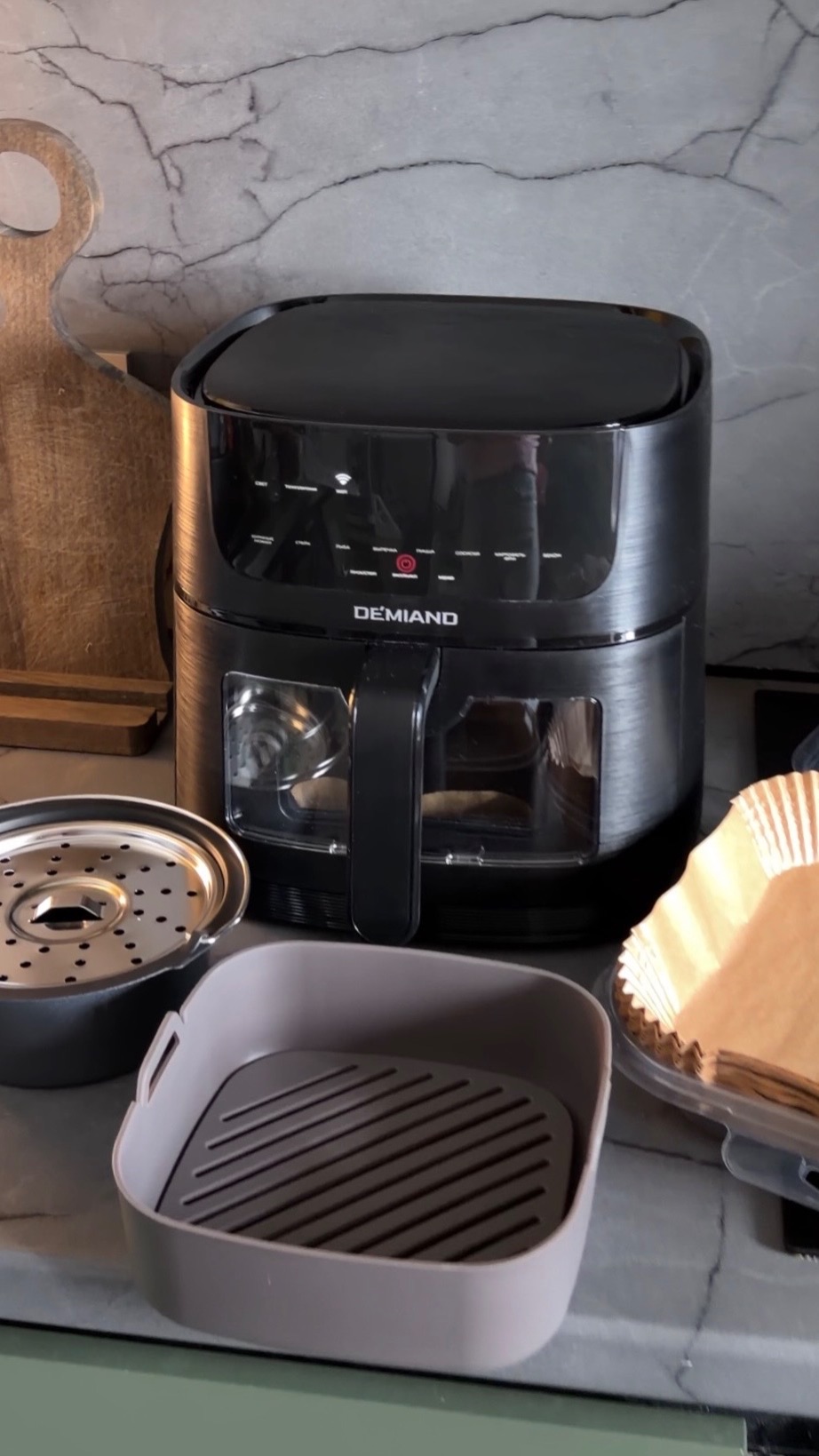 Распаковка форм для аэрогриля Demiand