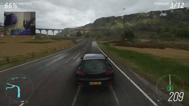 Экстремальная погода на трассе Гравийная ловушка 2 - Forza Horizon 4 - 008 - Moza R5