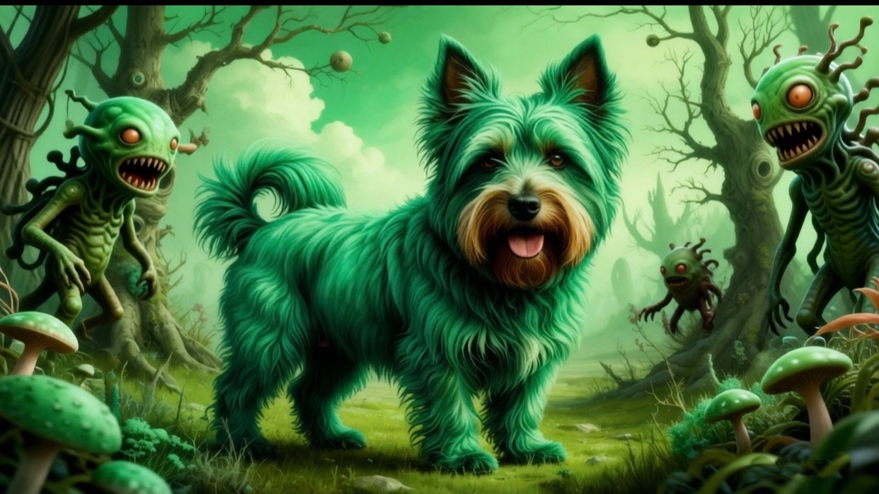 Стимпанк Крокодил. Мятная Конфета