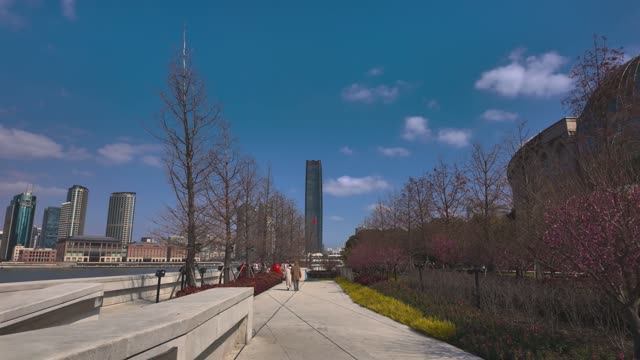 🇨🇳 Шанхай, Китай — Дневная прогулка по берегу реки / 2026 / 4K (2160p)