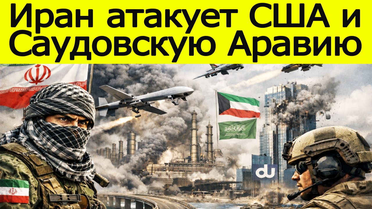 Иран наносит удары по США и Саудовской Аравии