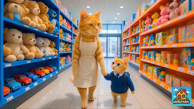 Детский Мультфильм Жизнь котиков