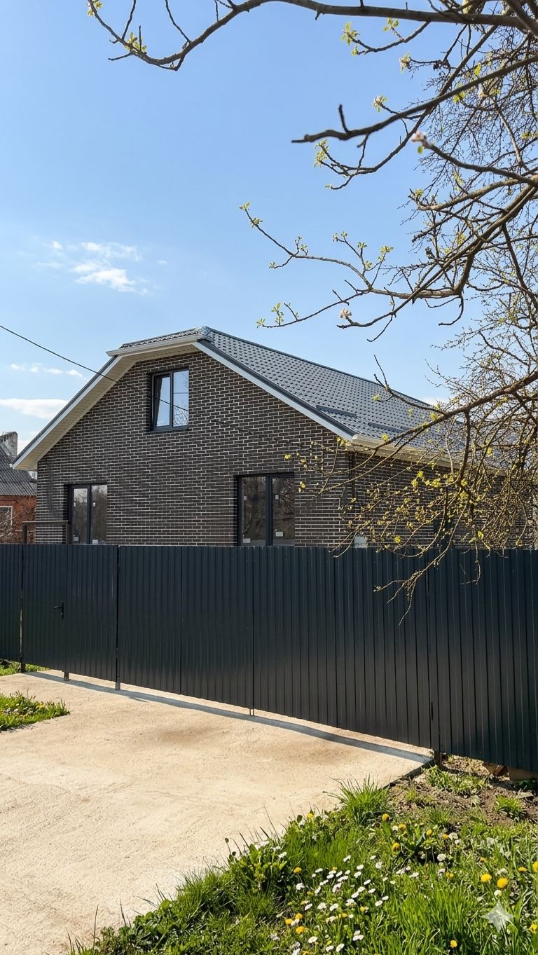 Новый дом с ремонтом около Краснодара