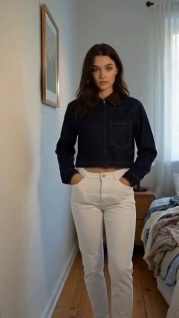 Джинсовый день каждый день🤍 Сохрани, если понравилось ✨