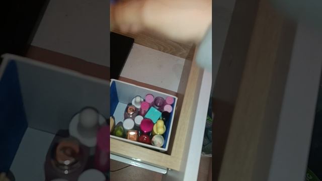 Раскладываем мою косметику по ащикам