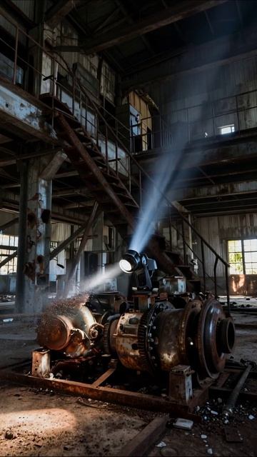 Заброшенный завод: следы былого величия #заброшка #индустриальныйпейзаж #фотография