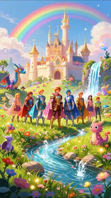 Приключения в волшебном королевстве #анимация #фантазия #приключения