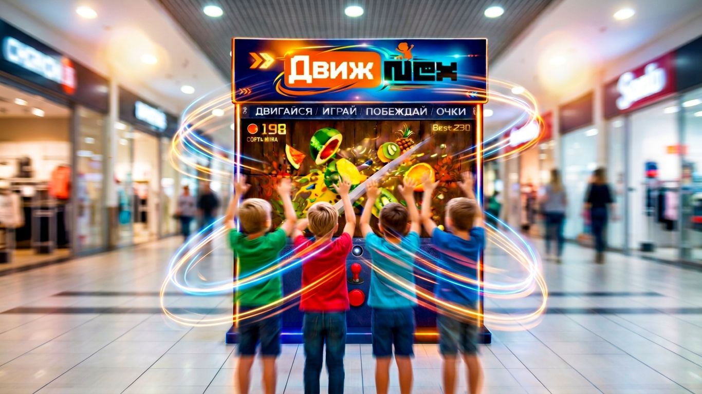 ДвижNex - игровой автомат на основе движений, встречайте!