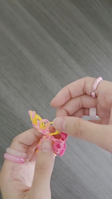 Мастер-класс. Браслет из резинок