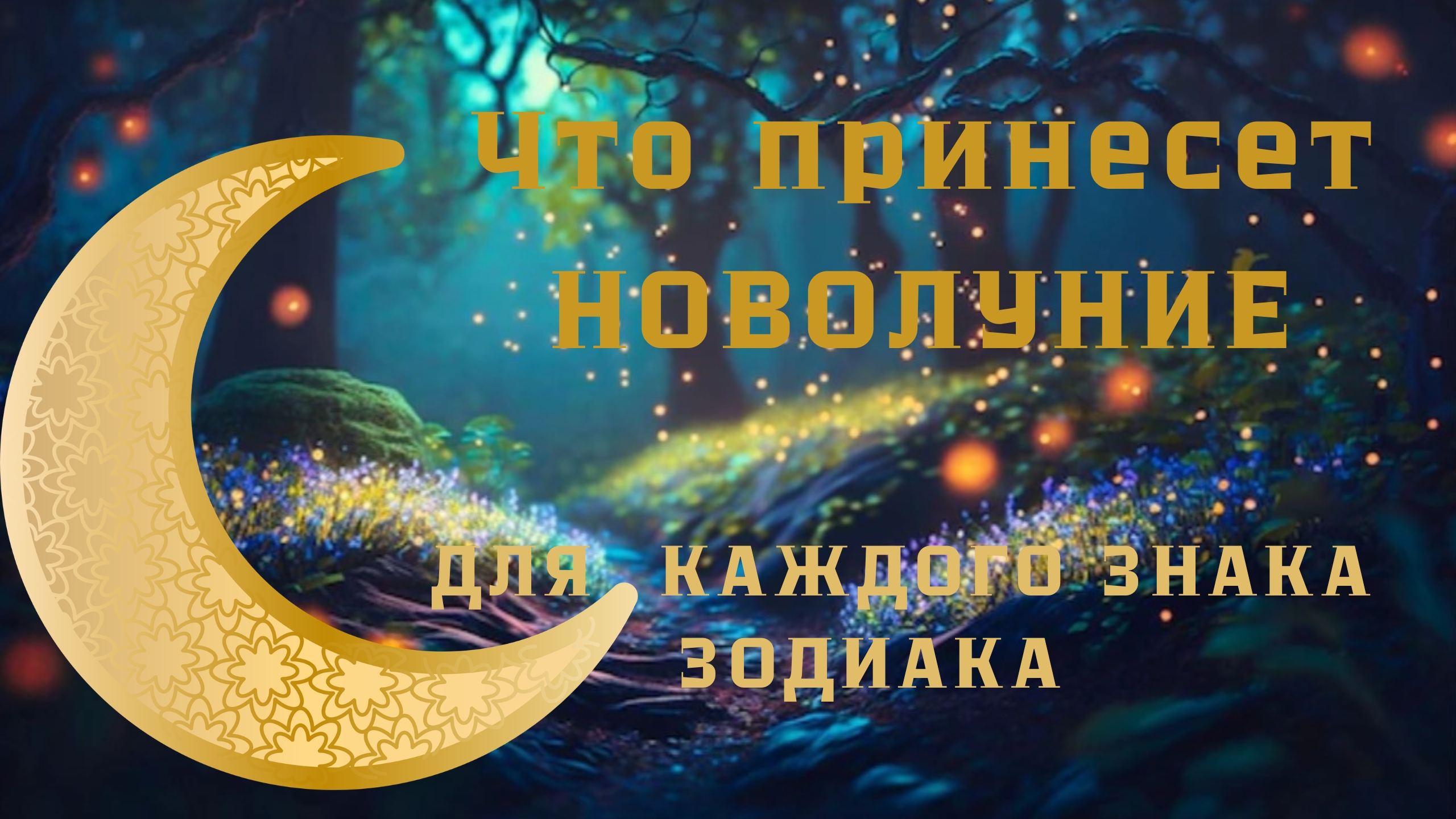 Новолуние // Что принесёт Новолуние для каждого знака Зодиака