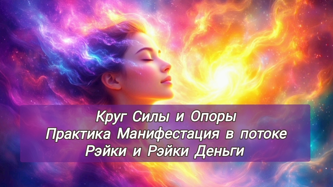 Круг Силы и Опоры. Практика Манифестация в общем круге🧘♀️ ☀️ Энергия Рэйки и Рэйки деньги