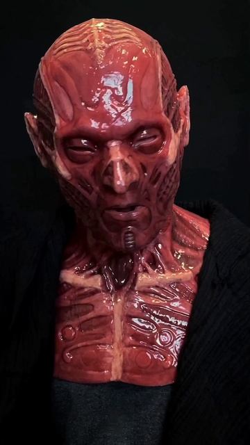 Силиконовая маска биомеханика экорше - из фильма