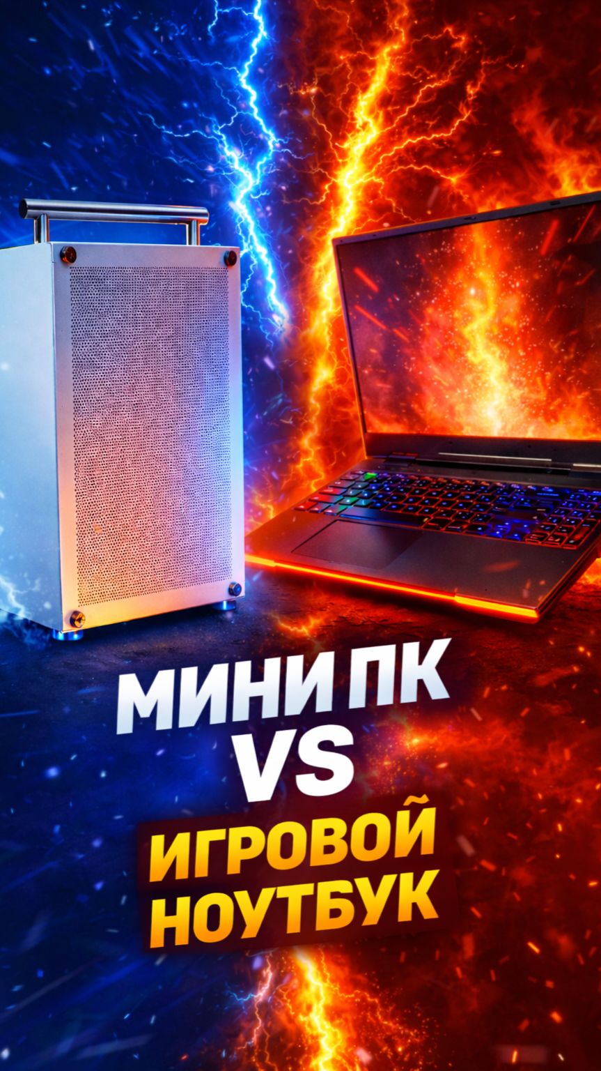 Мини Пк Vs Игровой ноутбук