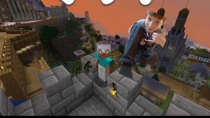 Выживание в Minecraft серия 1: Первая ночь