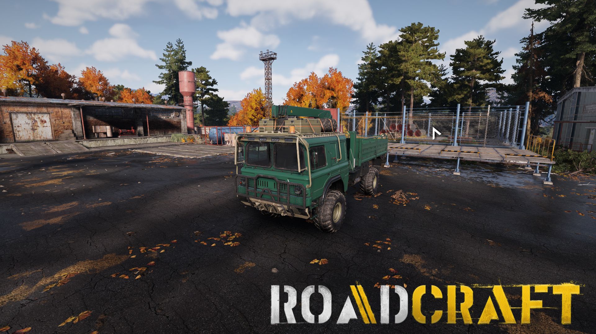 RoadCraft/ часть 11 / Радиовышки и гаражи