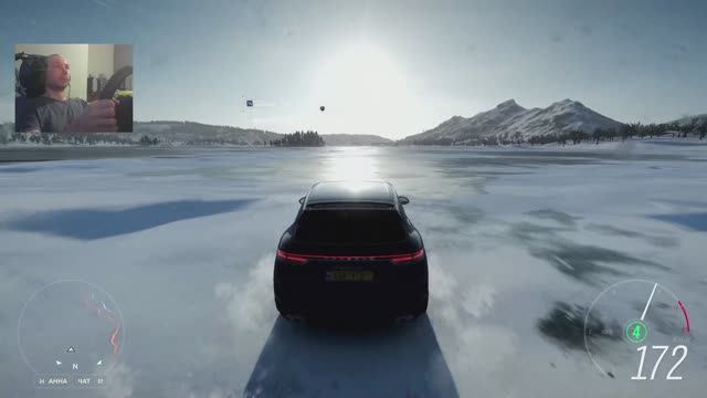 К нам Вернулась ЗИМА - Forza Horizon 4 - Авто развлечение - 005 - Moza R5