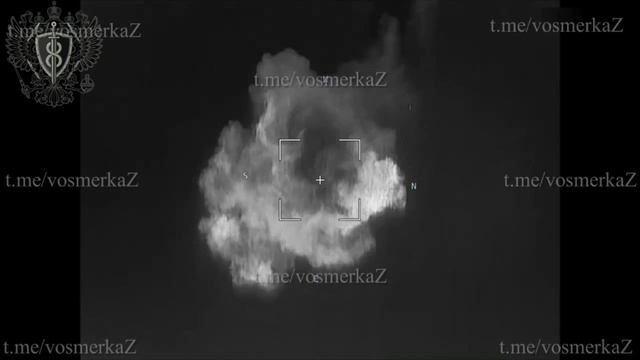 Российские военные показали кадры уничтожения 