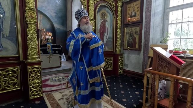 Проповедь епископа Максима в праздник Благовещения Пресвятой Богородицы