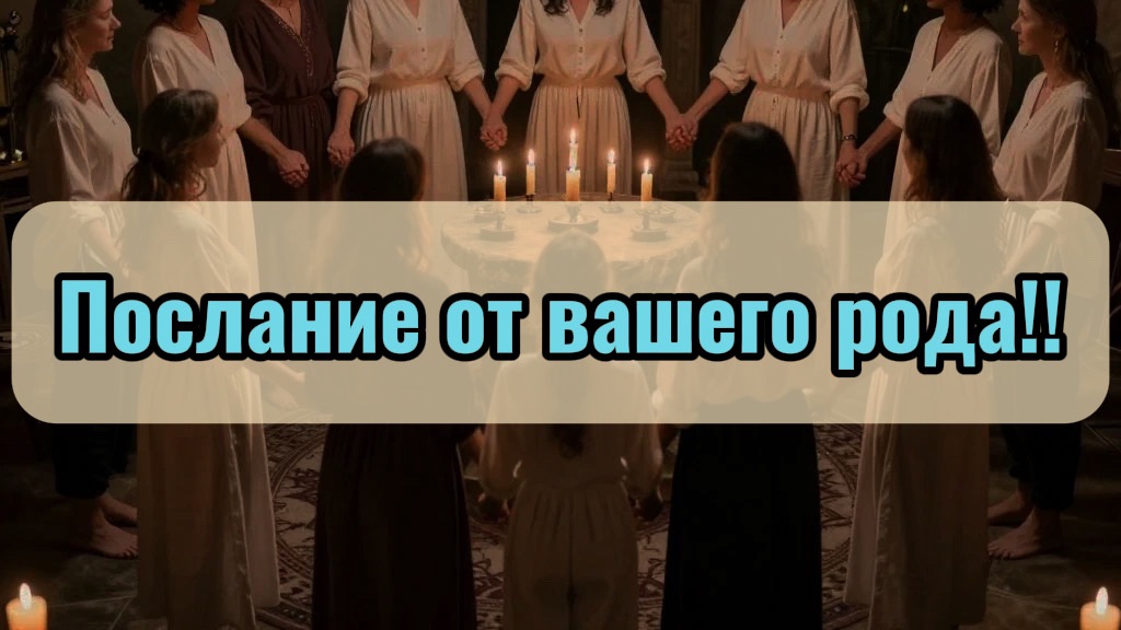 Вам послание от вашего рода 🕊️✨🙏!! Таро расклад!!
