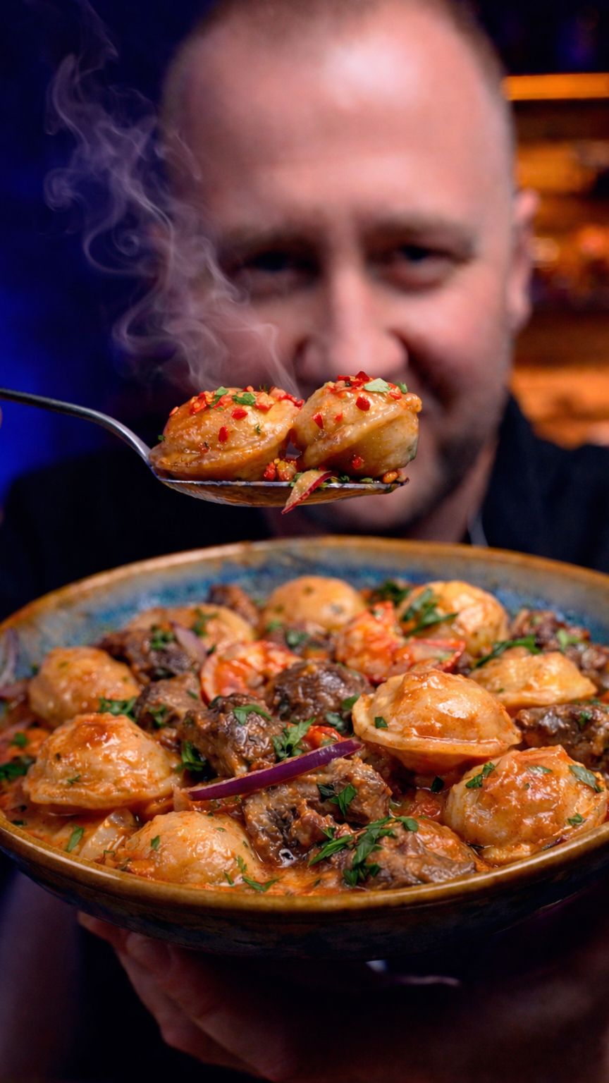 Жареные Пельмени 