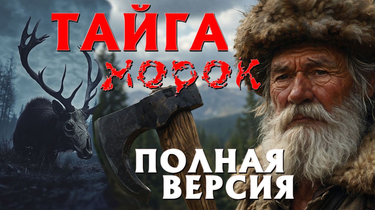 МОРОК ПОЛНАЯ ВЕРСИЯ 1 часть / АУДИОКНИГА.  СТРАШНАЯ ТАЁЖНАЯ ИСТОРИЯ ИЗ ЖИЗНИ.