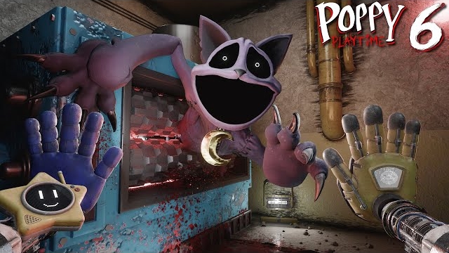 Убей кошачью дремоту с помощью измельчителя (секретная сцена) - Время игр Поппи: Глава 6! Анимация