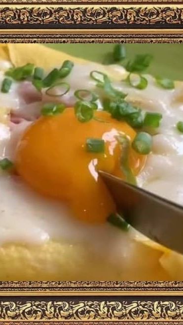 Омлет конвертиком с начинкой