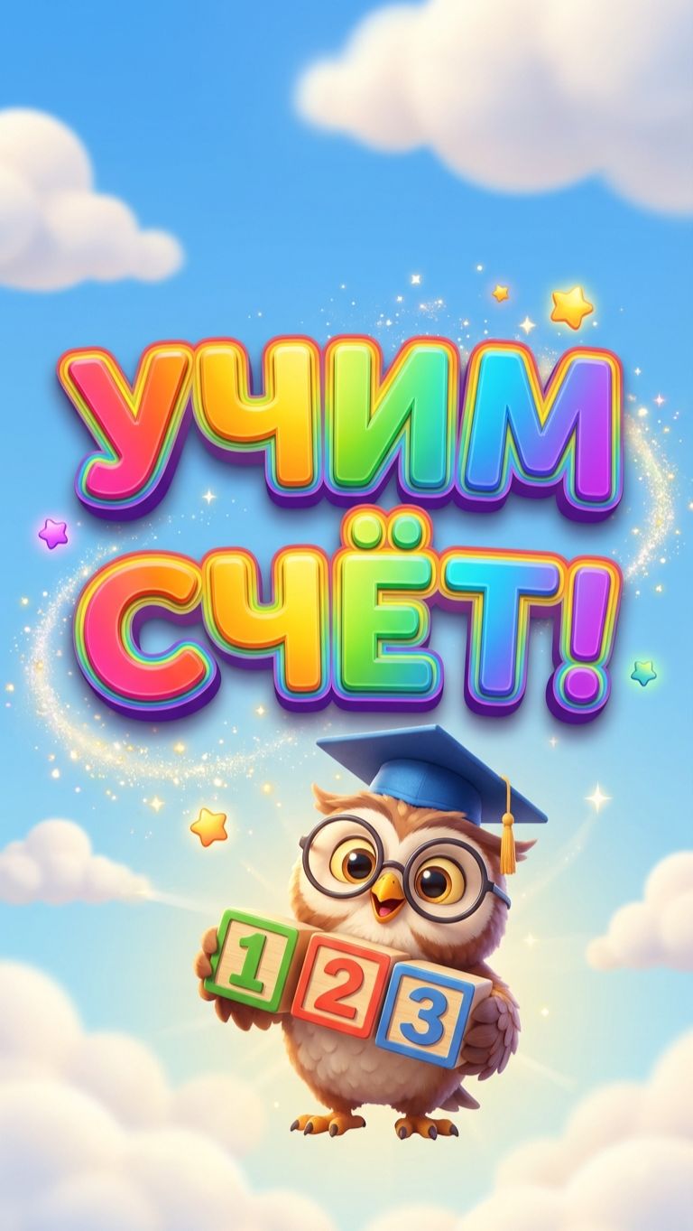 🔢 Учим СЧЁТ от 1 до 10! | Counting For Kids | Обучающее видео 3-7 лет