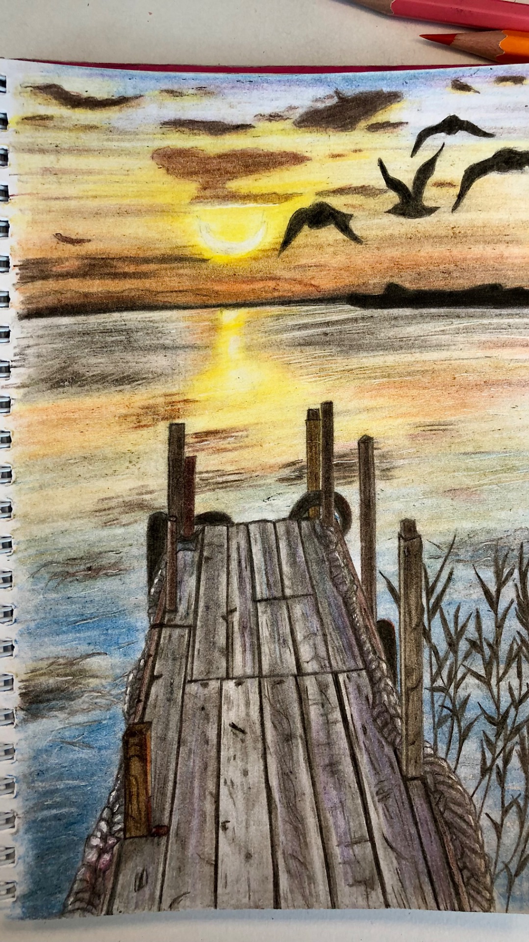 Законченный скетчбук 👩🎨 Часть 2 #рисунки