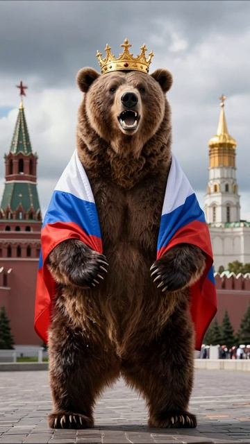 Царствующий медведь: символ потерянного будущего #песимизм #неверие #разочарование